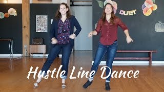 Line Dance 101 Hustle [upl. by Nilrac]