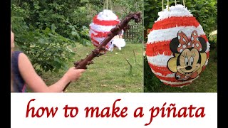 How to make a birthday pinata piñata [upl. by Fisoi]