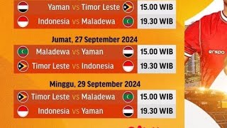 AKU INGIN SEPERTI BANG WINDAH MAIN GAME BOLA INDONESIA vs TIMOR LESTE [upl. by Ahseral]