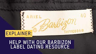 Label dating resource guide to vintage Barbizon slips and petticoats [upl. by Anivek]