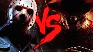 Freddy Krueger VS Jason Voorhees  Duelo de Titãs ESPECIAL de TERROR [upl. by Nitaj87]