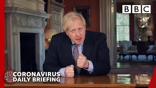 Coronavirus Boris Johnson updates nation on Covid19 lockdown 🔴 BBCNews  BBC [upl. by Purse]