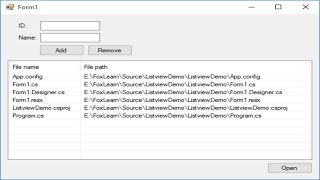 C Tutorial  ListView Control  FoxLearn [upl. by Baillieu220]