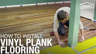 How To Install Waterproof Vinyl Plank Flooring  DIY Flooring Installation [upl. by Alehs]