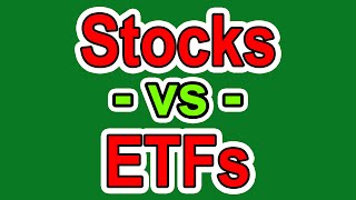 Stocks VS ETFs  Whats a Better Investment  Investing for Beginners [upl. by Noiroc]