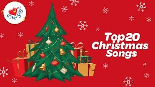 Top 20 Christmas Carols amp Songs Playlist with Lyrics [upl. by Kiyoshi555]