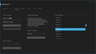 C Tutorial  How to use WinForms Modern UI Metro Framework  FoxLearn [upl. by Nadroj]