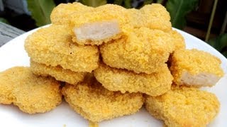 HOW TO MAKE CHICKEN NUGGETS [upl. by Aikkin]