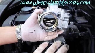 How to replace intake manifold flap motor aka quotThrottle body valvequot on 20 tdi engine Audi A6 [upl. by Nodarb]