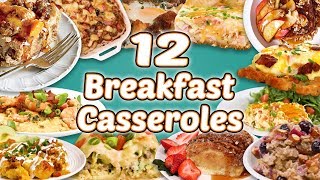 12 Easy Breakfast Casseroles  Casserole Recipe Compilation [upl. by Werner]