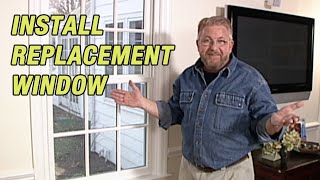 How to Install a Replacement Window [upl. by Amein]