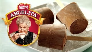 PALETAS HELADAS DE CHOCOLATE ABUELITA  ALE DE NAVA [upl. by Ahsienod185]