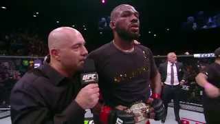 UFC 182 Jon Jones Octagon Interview [upl. by Inkster]