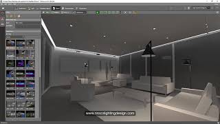 How to create light scenes in Dialux evo [upl. by Nebeur335]