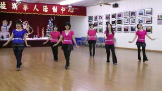 Tennessee Waltz Supreme  Line Dance Demo amp Teach [upl. by Adali480]