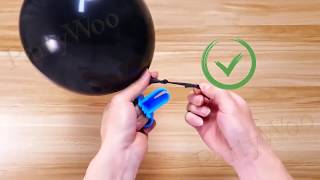 How to Use Balloon Knotter  balloon decorations idea！ [upl. by Keele606]