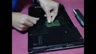 Fujitsu LifeBook E751 memory upgrade [upl. by Adne678]