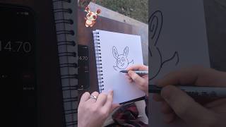 Drawing the Pokémon Spinda in 30 seconds [upl. by Jutta101]