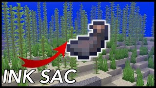 What Is The Use Of INK SACS In Minecraft [upl. by Anirbes763]