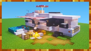 Minecraft Tutorial How To Make A RV [upl. by Reggis]