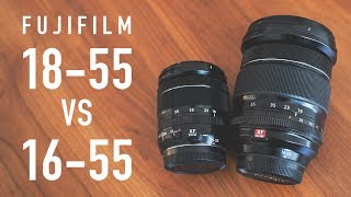 Fujifilm 1855 vs 1655  Which one should you get [upl. by Brelje]