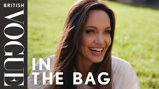 Angelina Jolie In The Bag  Episode 44  British Vogue [upl. by Ynatil]