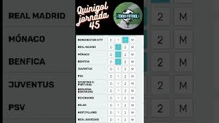 Quinigol Jornada 45 [upl. by Merdith]