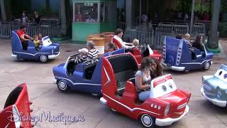 Cars Quatre Roues Rallye Disneyland Paris [upl. by Nolyak]