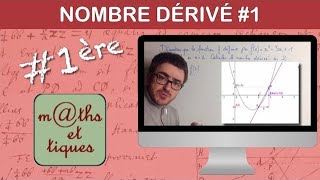 Calculer le nombre dérivé 1  Première [upl. by Sonja]