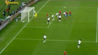 Goal Carlos Puyol against l Germany [upl. by Rothschild]