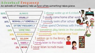 Adverbs of Frequency in English  Grammar Lesson [upl. by Shererd]