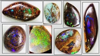 BOULDER OPALS  How to Find and Identify  Liz Kreate [upl. by Azilanna]