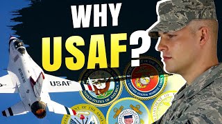 Joining the Military  Why I joined the Air Force over other branches [upl. by Leima]