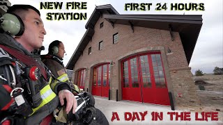 First 24 Hours in a New Fire Station  A Day in the Life [upl. by Auoz281]