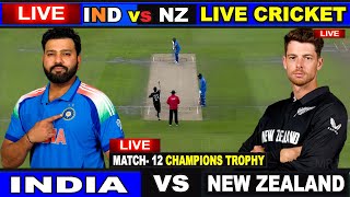 🔴Last 3 Over INDIA vs New Zealand LIVE [upl. by Osmen]