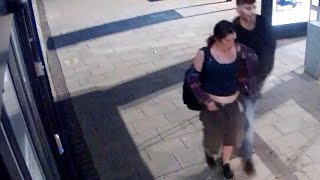 CCTV shows Lorraine Cox being followed by her killer [upl. by Cross]