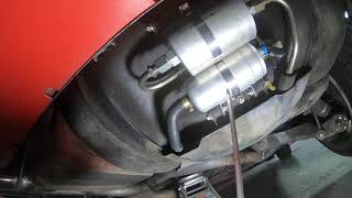 Porsche 928 Fuel Pump amp Fuel Filter Replacement [upl. by Welker]