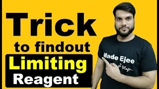 Super Trick to Find Out quotLIMITING REAGENTquot  with example  mole concept  By Arvind arora [upl. by Fatimah]