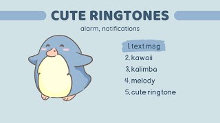 CUTE RINGTONES amp NOTIFICATION SOUNDS FREE  Zedge [upl. by Aitnas]