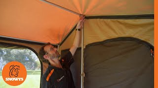 Oztent RX5 Tent  Panel System amp Floor  How to setup and pack away [upl. by Queri979]