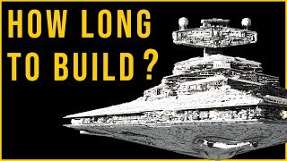 How Long Did It Take To Build Star Wars Ships  Star Wars Explained [upl. by Yllet]