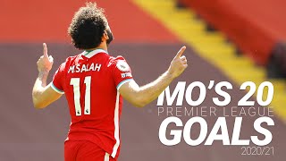 Mo Salahs 20 Premier League Goals  202021 ⚽️ [upl. by Atirma729]