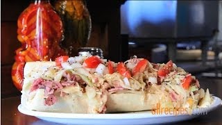 How to Make Pastrami Sandwiches  Sandwich Recipes  Allrecipescom [upl. by Anilrac351]