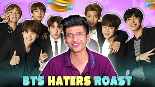 BTS HATERS ROAST LAST PART  RAJAT PAWAR [upl. by Kella]