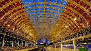 A Walk Around Londons Paddington Railway Station [upl. by Denie833]