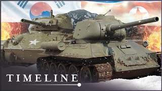 The Brutal Tank Battles On The Korean Frontier  Greatest Tank Battles  Timeline [upl. by Sirromed]