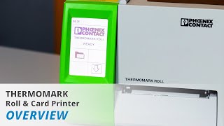 Phoenix Contact Thermomark Printer Overview [upl. by Ecirtnahs556]