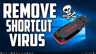 How to Remove Shortcut Virus From Pendrive  USB Drive [upl. by Ponce]