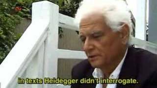 Derrida quotWhat Comes Before The Questionquot [upl. by Ferneau]