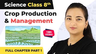 Class 8 Science Chapter 1  Crop Production amp Management Full Chapter Explanation Part 1 [upl. by Sharia]